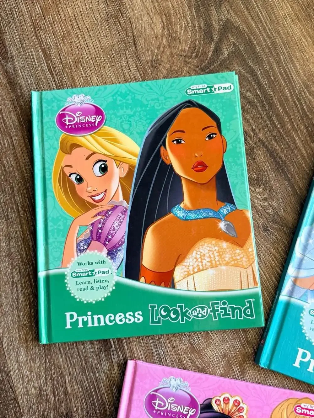 Disney Princess My First Smart Pad Library Books Set of 3